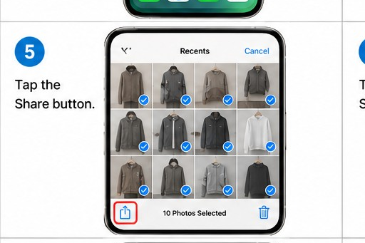iPhone ZIP Step 5 screenshot