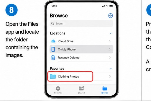 iPhone ZIP Step 8 screenshot